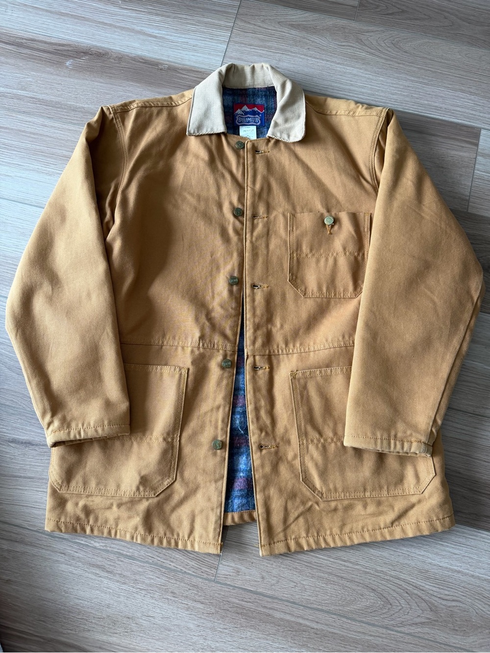 Vintage Big Smith Canvas Chore Coat